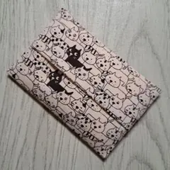 ポケットティッシュケース　☆894　ネコ柄