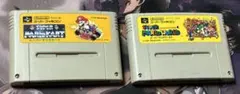 ふ*し様 スーパーマリオワールド、スーパーマリオカートの2本セット
