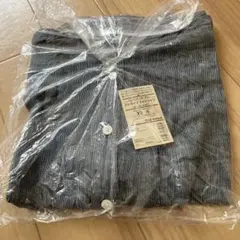 無印良品　フレンチリネン洗いざらし麻100%ワイドシャツ　XS〜S