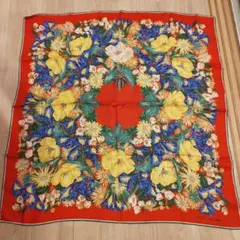 グッチ GUCCI オールドグッチ ヴィンテージ ビンテージ シルク スカーフ