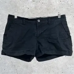 オールドネイビー ショートパンツ 無地 6 黒 綿 ストレッチ アウトドアのサムネイル