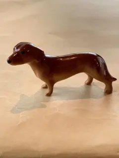 犬の置物　陶器製　ミニチュア