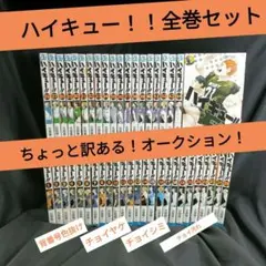 r*r様 ハイキュー！！全巻セット 訳ある!!オークション!!