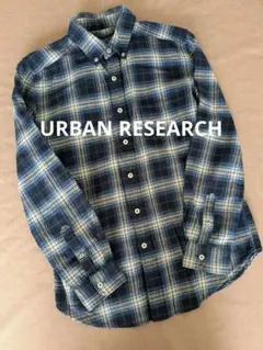 アーバンリサーチ　チェック柄　長袖シャツ