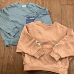 トレーナー2点セット　110cm