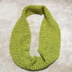 手編み スヌード ネックウォーマー