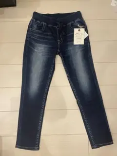 新品タグ付　ロデオクラウンズ リブウエスト デニムジョガーパンツ イージーパンツのサムネイル