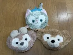ダッフィーフレンズのコインケース3点セット