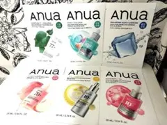 【6枚】Anua シートマスク 6種セット