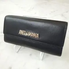 美品 ヴィヴィアンウエストウッド 長財布 アングロマニア 黒 メンズ シルバー