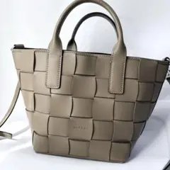 RIPANI リパーニ　ブロックメッシュバッグ　ショルダー　2way 本革のサムネイル