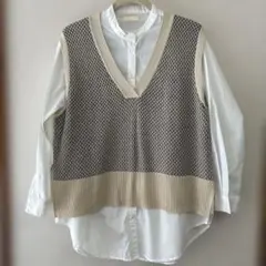 ブラウス ベスト