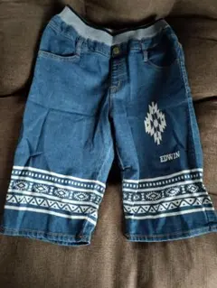 EDWIN エスニック柄 ハーフパンツ