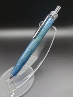 工房楔 木製 シャープペンシル シャーペン スタビライズドウッド タモ