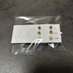 KM 天然石3種　ピアス