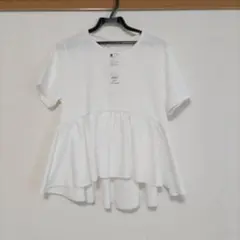 新品 GU フハクコンビネーションT ホワイト S