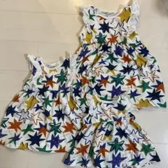 ノースリーブワンピース　三姉妹　90 100 120のサムネイル