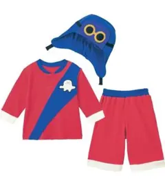 ★シナぷしゅ　探検隊コスチューム　(セパレート型・帽子付き)Size100★