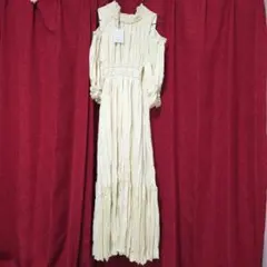 肩出しワンピース ♡クリーム色♡