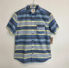 新品タグ付 Levi’s 半袖 ボーダーシャツ M BDシャツのサムネイル