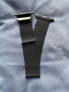 シルバー★アップルウォッチバンド ミラネーゼループベルト Apple Watch