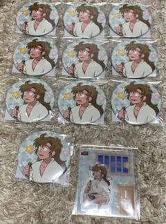 忍たま乱太郎 善法寺伊作 同室 缶バッジ アクスタ