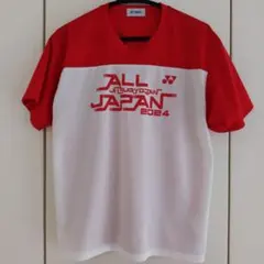 YONEX ALL JAPAN 2024 ゲームシャツ ユニMサイズ