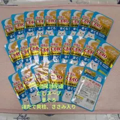 CIAO 下部尿路配慮 まぐろ ほたて貝柱・ささみ入り 24袋のサムネイル