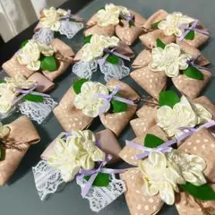 犬 トリミングチョーカー トリミングリボン 12点 誕生日 記念日 紫陽花