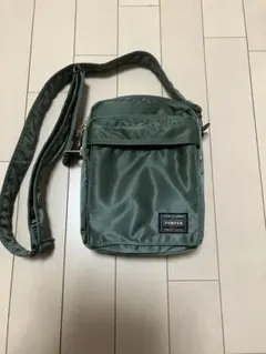 専用PORTERタンカーバーティカルバッグショルダー　セージグリーン