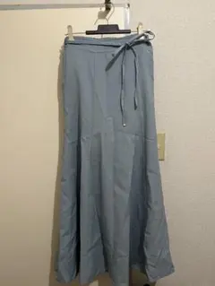 grove 水色 Lサイズ フレアスカート