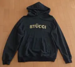 オールド ステューシー　stussy パーカー 紺タグ サイズМ 黒