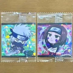 ナルトウエハース2 シール2枚セット URはたけカカシ のはらリン