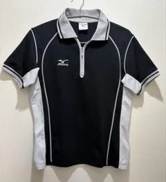 【MIZUNO】ミズノ ハーフジップ ポロシャツ レディース Lサイズ 練習着