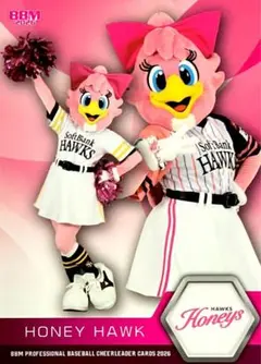 ハニーホーク Honeys レギュラーカード BBM 2026 チアリーダー