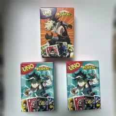 UNO 僕のヒーローアカデミア 3点セット