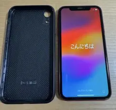 【27日発送】Apple iPhone XR 赤色 ベイマックスケース付き