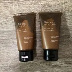 無印良品 精油の香り ハンドクリーム イランイラン&オレンジの香り 2点セットのサムネイル
