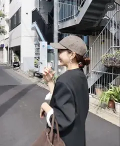 【新品未使用】LA PEAU DE GEM oji cap