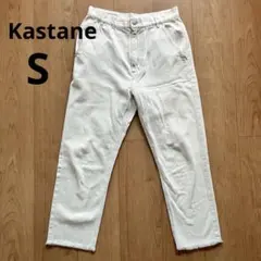 即購入可❗️Kastane レディース デニムパンツ 裾フリンジ Sのサムネイル