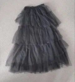 nice claup ロングティアードスカート F