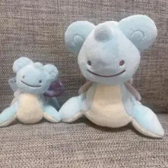 ラプラス ニャオハ ぬいぐるみ pokemon へんしん！メタモン - メルカリ