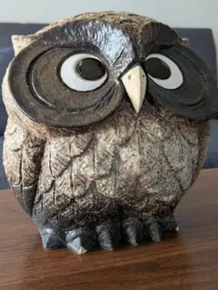 諏佐知子 陶器 フクロウの蓋物 - メルカリ