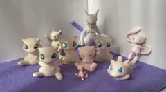 ミュウ・ミュウツー フィギュアセット 8体