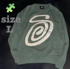 2026年最新】STUSSY カラー：グリーン系 メンズ ニット・セーターの