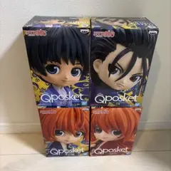 Qposket　るろうに剣心　フィギュア　剣心　４種セット　未開封