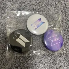 BTSロゴ mini缶バッチ