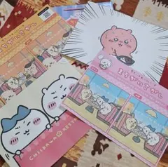 【非売品】ちいかわレストラン　ちいかわ　ショッパー&ランチョンマット4種(紙製)