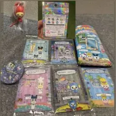 プチプチおみせっちしりーずカード&フレーム　いちごっちガチャ、たまごっちシール