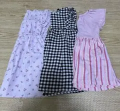 90 女の子　ワンピース　まとめ売り